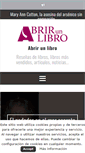 Mobile Screenshot of abrirunlibro.com